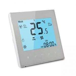 WiFi Coil Room Thermostat - 2 Pipe - Compatible with Alexa and Google Assistant