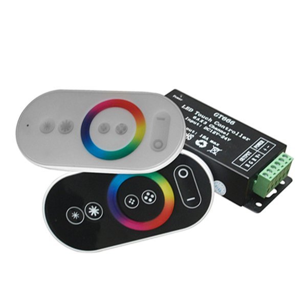 LED Strip Remote Control GRB Mini Touch Controller Black