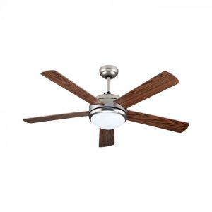 60W 3 Speed Ceiling Fan - 5 MDF Double Color Blades - Remote Control