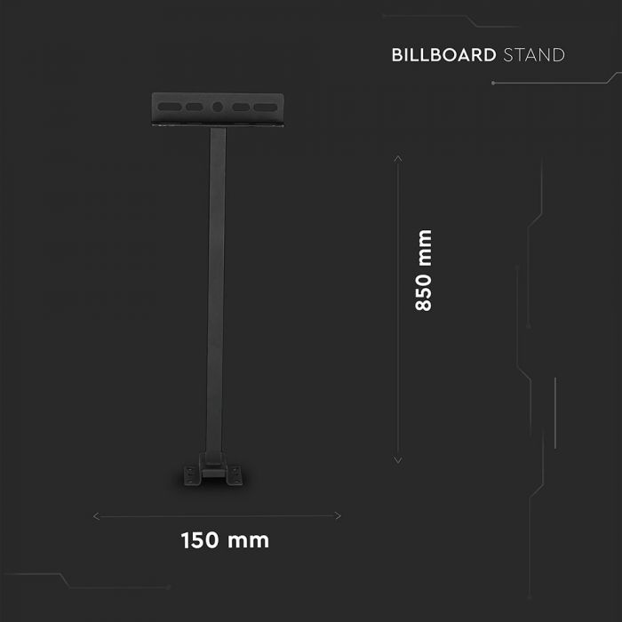 Billboard Floodlight Stand 85*15cm