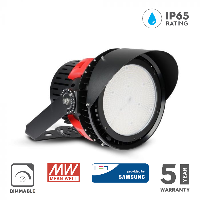500W LED Floodlight Dimmable, Sports Light, 45/110 degree Beam Angle, with SAMSUNG Chip and MEAN WELL Driver, 5000K