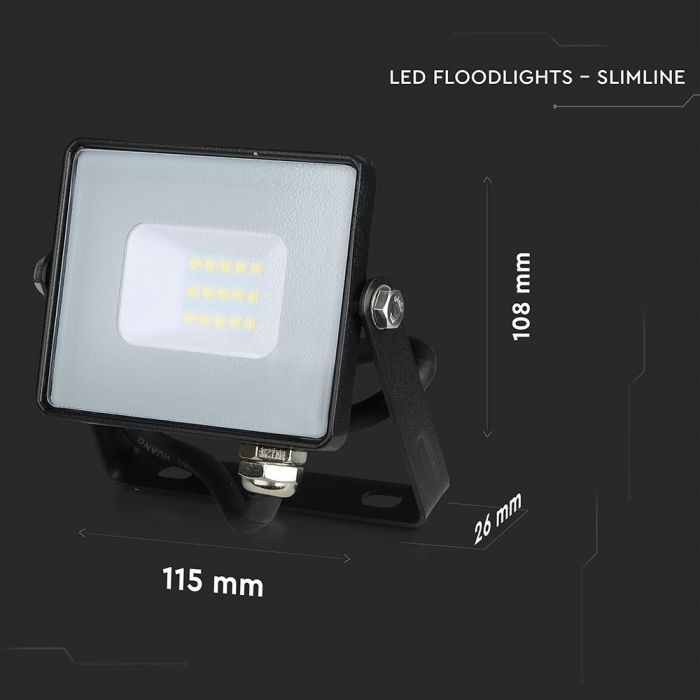 10w slimline LED floodlight