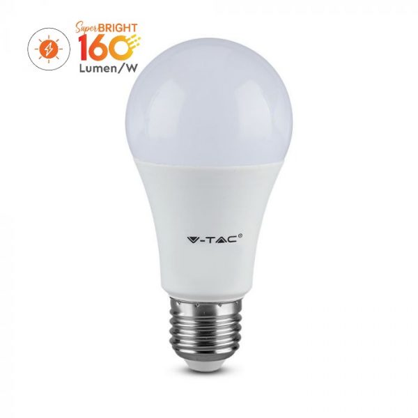 6.5W LED Thermoplastic Bulb A60 - 160 Lm/W