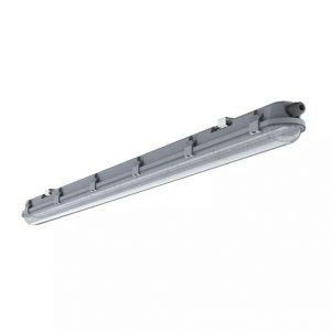 36W LED Waterproof Fitting 4ft /120cm - Transparent Cover - Samsung Chip