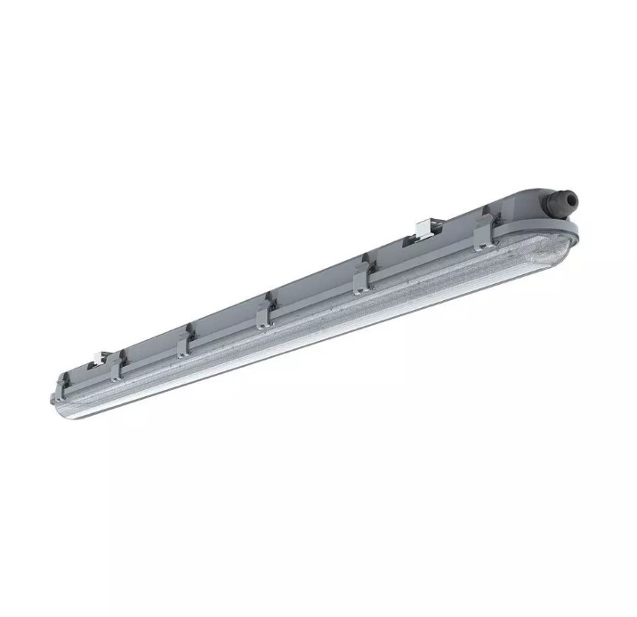 18W LED Waterproof Fitting  60cm/2ft  Transparent Cover