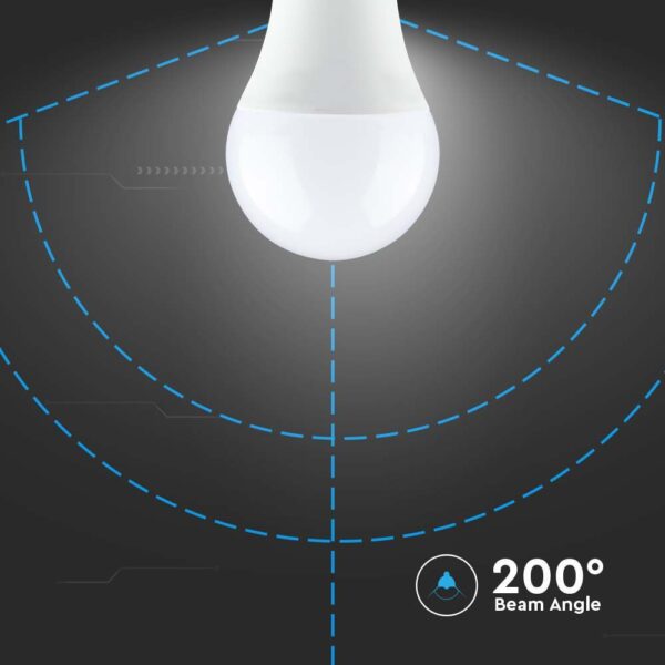 8.5W A60 LED Plastic Bulb B22 Samsung Chip