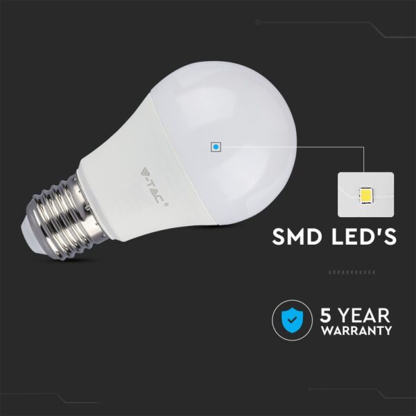 12W LED Plastic Bulb A60 E27 Dimmable