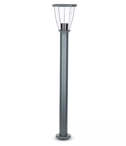 LED Bollard Lamp with Clear Cover E27 Holder