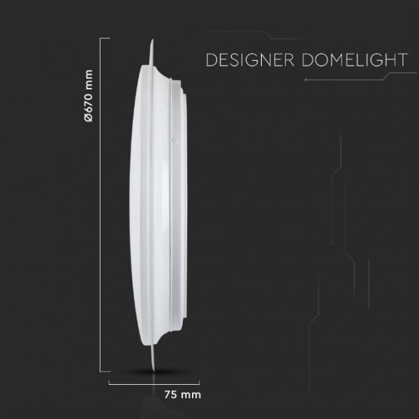 LED Designer Domelight CCT 3in1 36W/72W/36W Dimmable