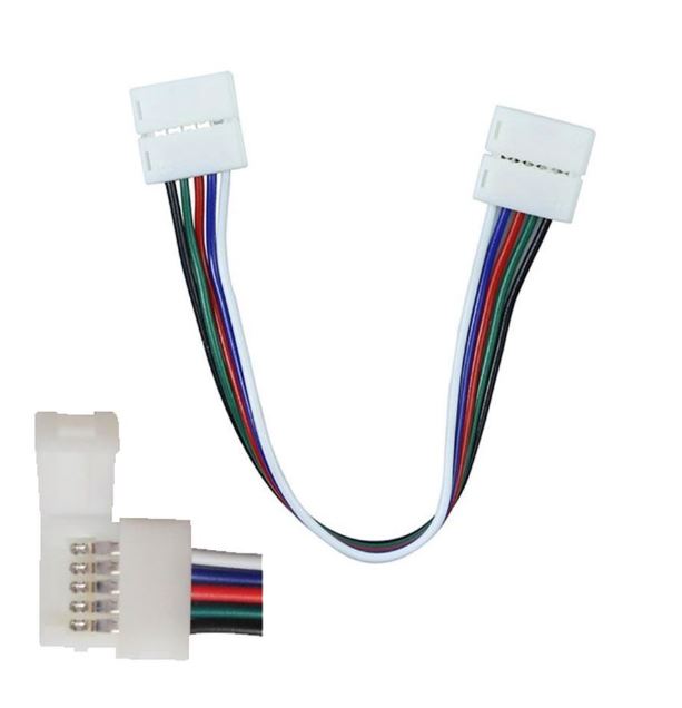 Flexible Connector for 5050 RGB+White Led Strip