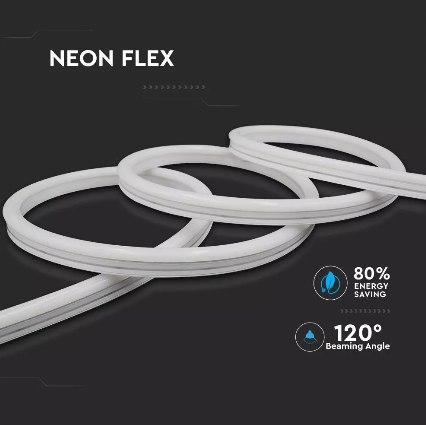 6.5W/m Neon Flex IP68 24V 10m roll