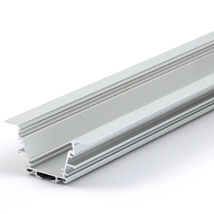 Wide Recessed Profile for LED Lights 74 x 36 mm