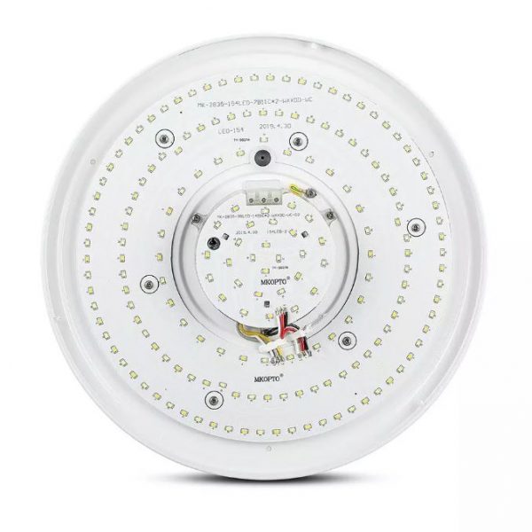 40W LED Dome Light CCT 3in1 Wave Cover Dimmable with Remote Control IP20