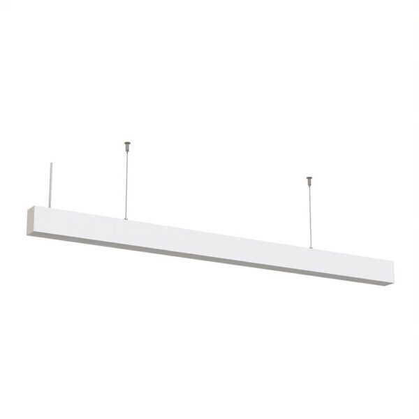 40W LED Linear Suspended Light Linkable White