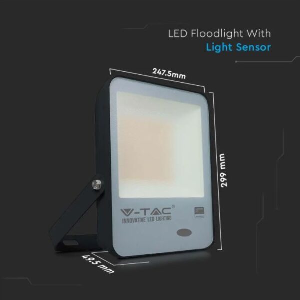 100W Photocell Sensor Floodlight with Samsung Chip IP65