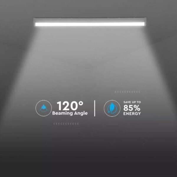 50W LED Batten Fitting CCT3in1 with Samsung Chip 5ft (150CM)