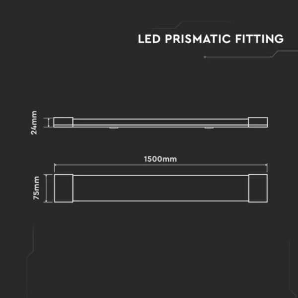 50W LED Grill Fitting with Samsung Chip 5ft (150CM)