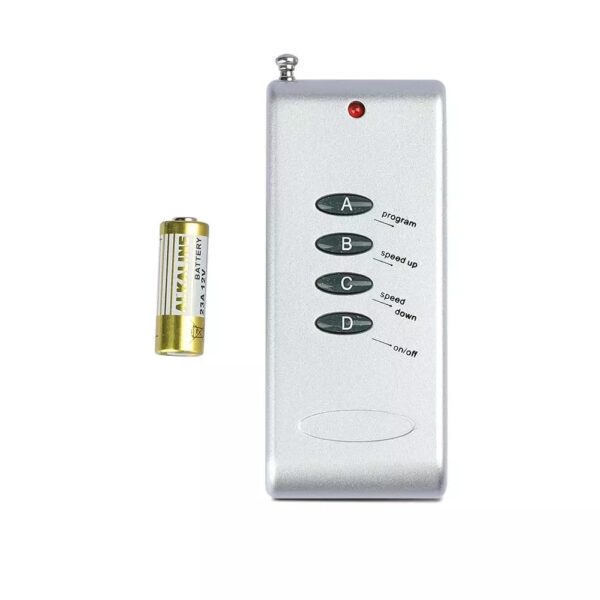144W Radio Controller With Remote Control 4 Buttons