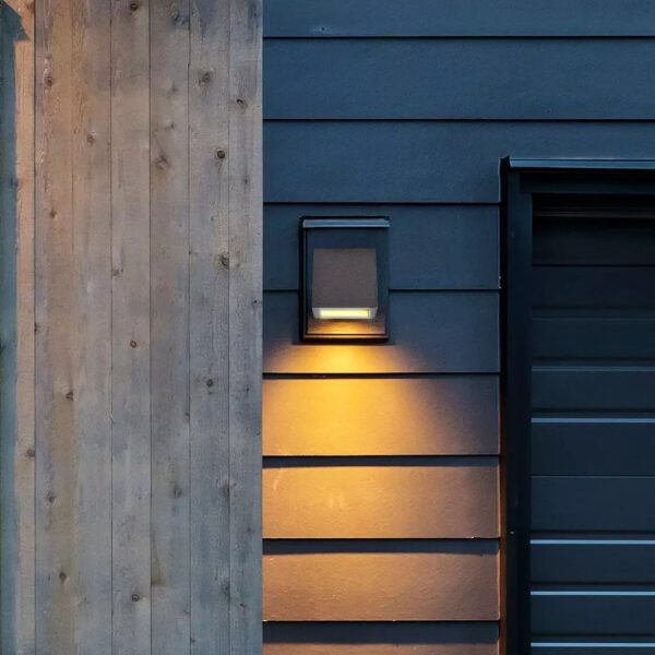 Led Concrete Wall Lamp Square 120mm G9 Ip20