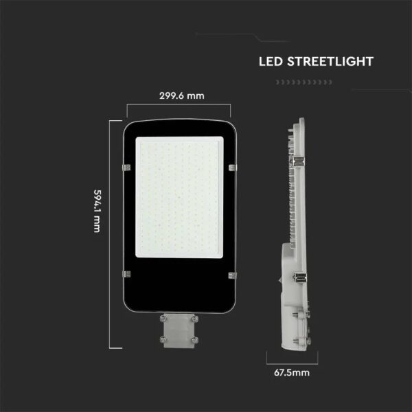 150W Led Streetlight Samsung Chip Grey Body