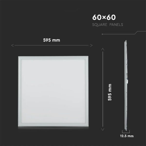 26W Led Panel 595x595mm Samsung Chip 4000k High Lumen 5 years Warranty