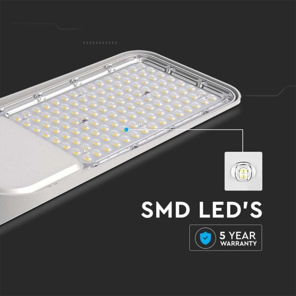 50W Led Light Sensor Streetlight Samsung Chip and Adaptor