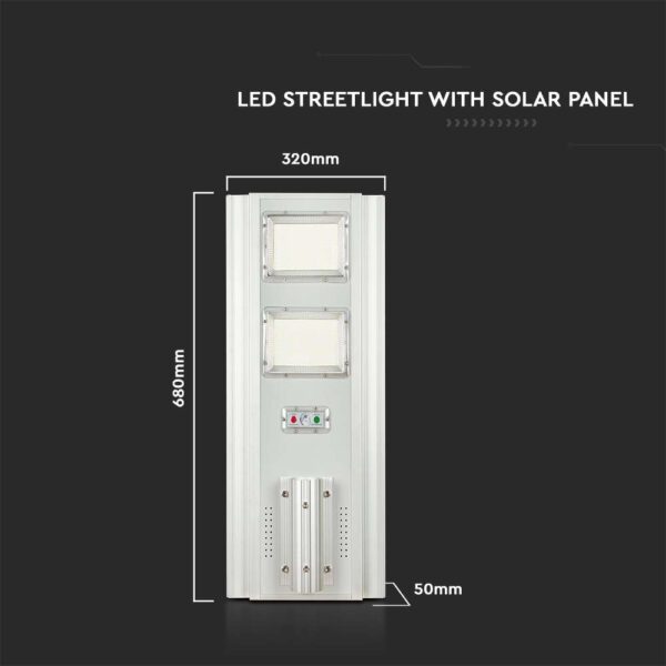 200W LED Solar Streetlight 33W Solar Panel