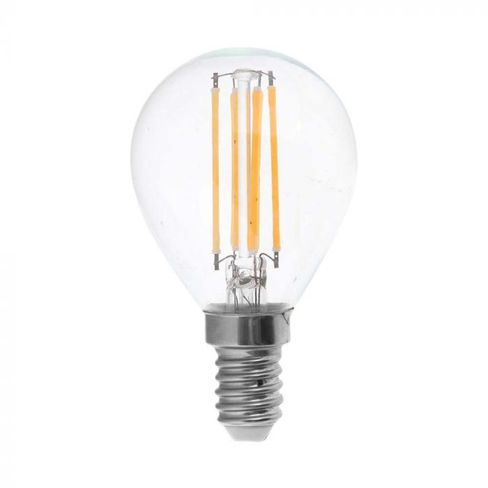 4W P45 Filament Bulb Clear Glass E14