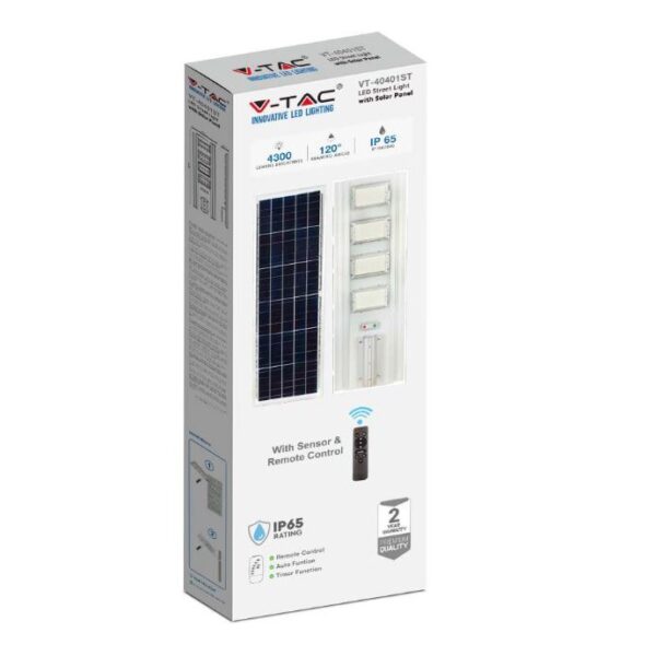 400W LED Solar Streetlight 50W Solar Panel