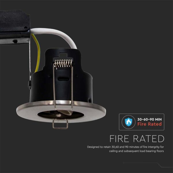 Canless Fire Rated GU10 Fitting IP20