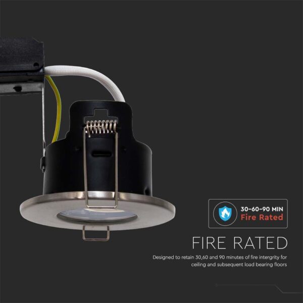 Canless Fire Rated GU10 Fitting IP65