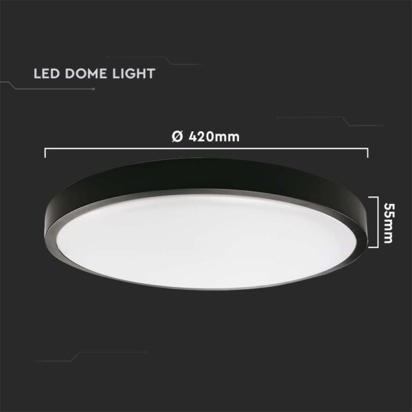 30W LED Dome Light Square And Round IP44