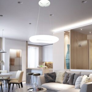 38W Round LED Designer Hanging Pendant Dimmable