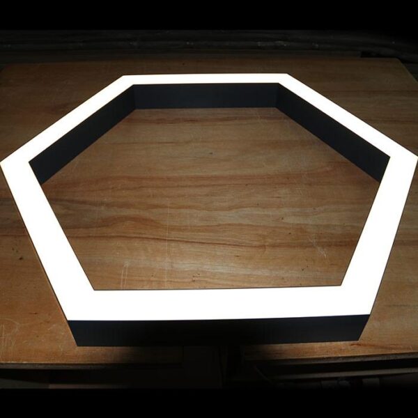 Bespoke Hexagon LED Light