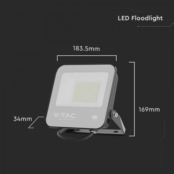50W Floodlight Samsung Chip 135 Lm/W
