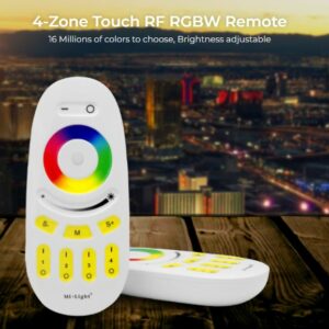4 Zone Touch RF RGBW Remote